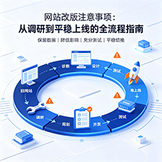 平凉建站-网站改版注意事项：从调研到平稳上线的全流程指南