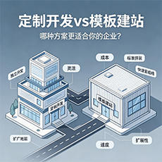 平凉建站-定制开发vs模板建站:哪种方案更适合你的企业?