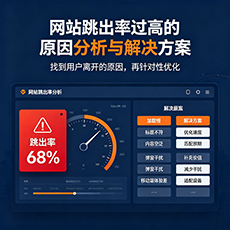 平凉建站-网站跳出率过高的原因分析与解决方案