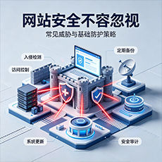 平凉建站-网站安全不容忽视：常见威胁与基础防护策略