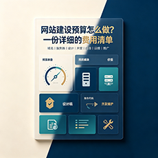 平凉建站-网站建设预算怎么做?一份详细的费用清单