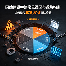 平凉建站-网站建设中的常见误区与避坑指南